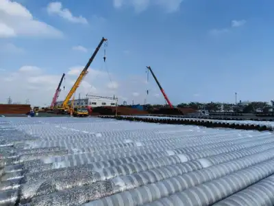 Critical Concrete Weight Coating Pipes for Central American Subsea Pipeline Project